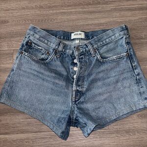 AGOLDE Women's Blue Denim Shorts size 27